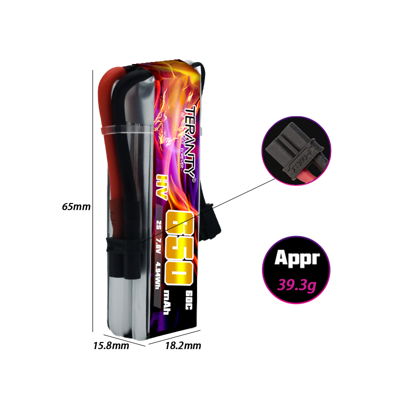 2/4/6/10 Stück TERANTY 650mAh  – Drone Kit Fpv Bewertung und Preis